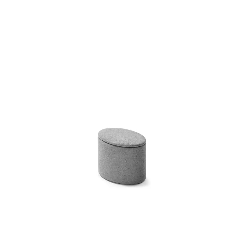 Gray Microfiber Jewelry Display Set