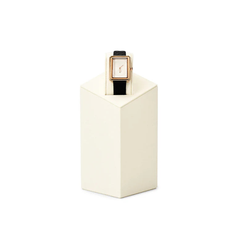 Beige Microfiber Jewelry Display Set