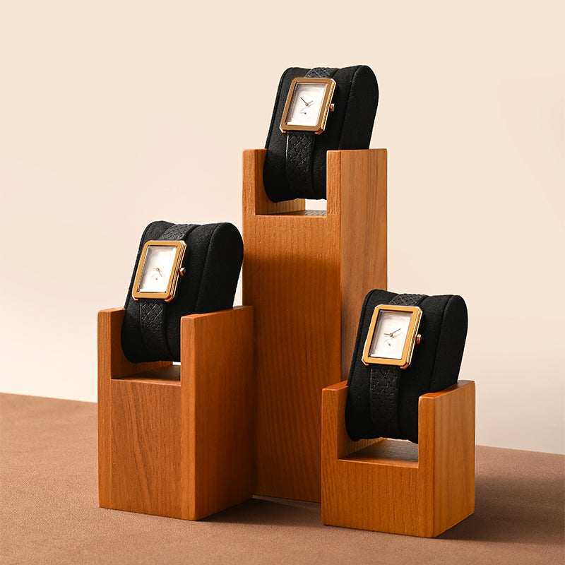 Wooden Watch Display Stand