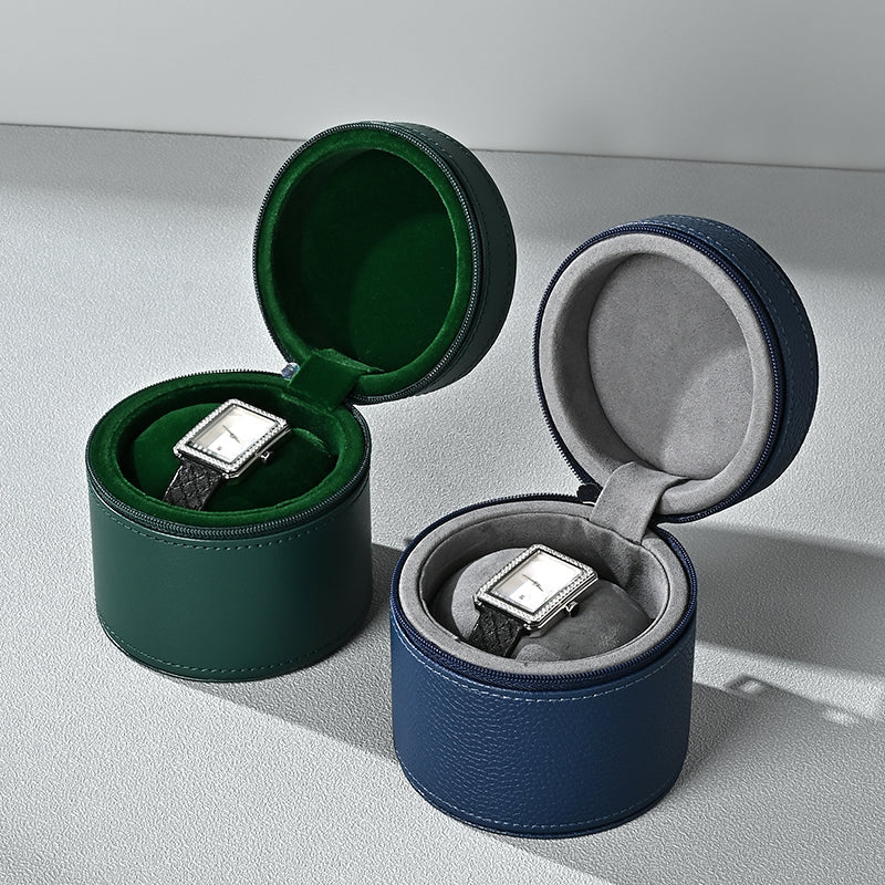 PU Leather Travel Watch Case