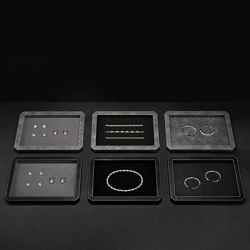 Black & Gray Jewelry Display Tray