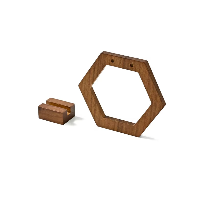 Wooden Earring Display Stand
