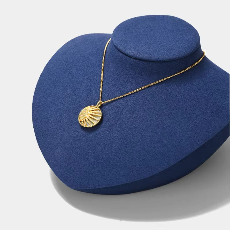 Microfiber Necklace Display Stand