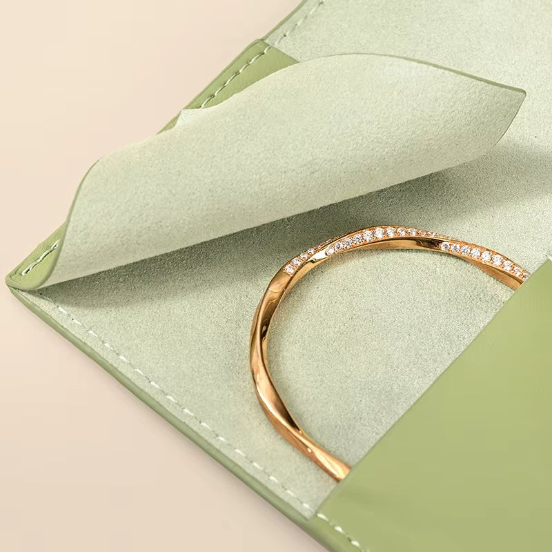 Leather Jewelry Pouch