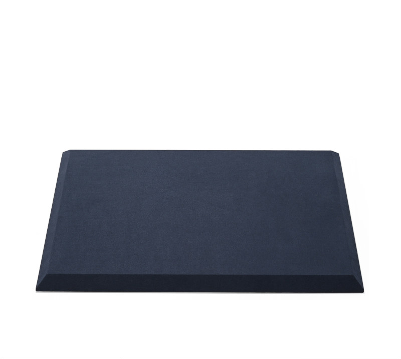 Blue Leather Microfiber Pendant Display Stand