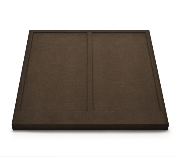 Brown Leather Jewelry Display Stand