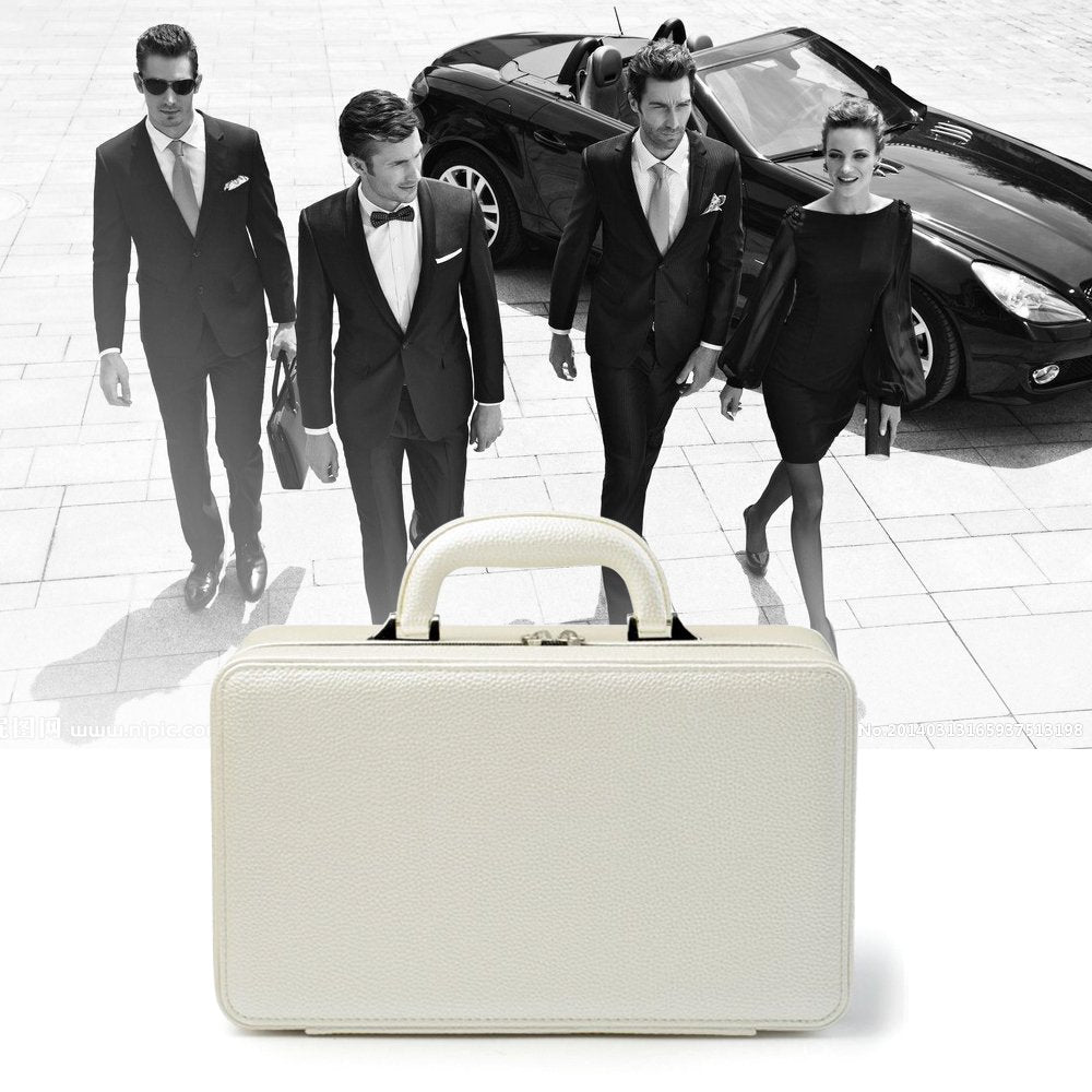 Leather Travel Jewelry Case