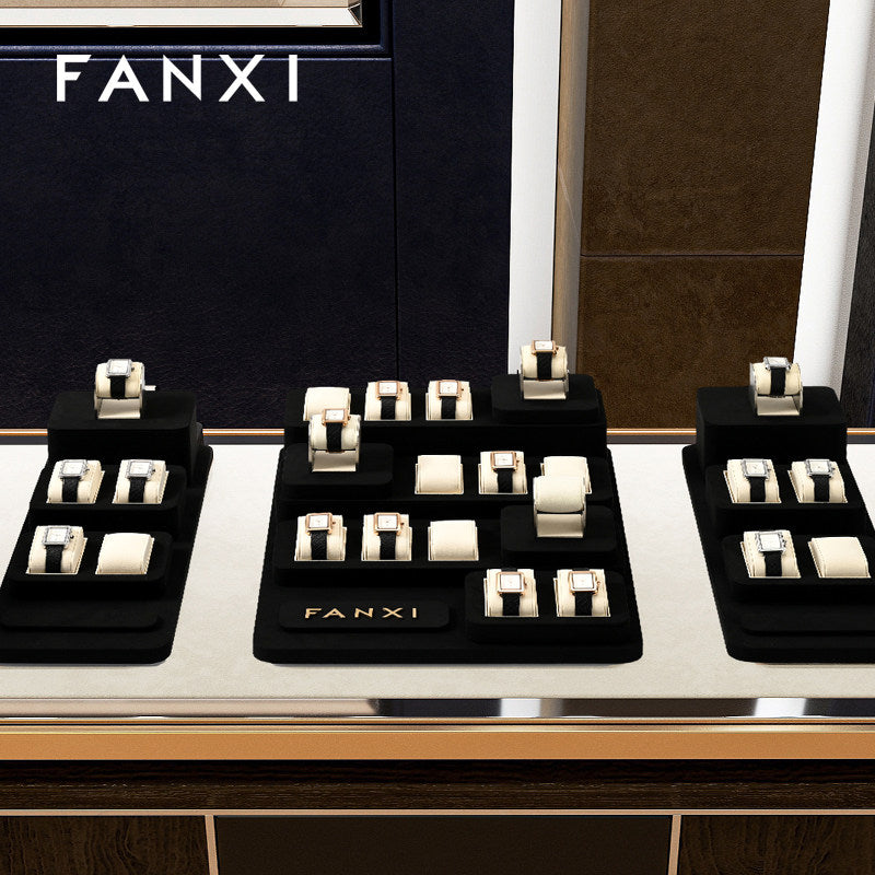 Black Microfiber Jewelry Box