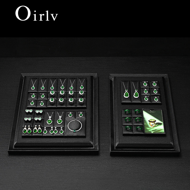 Black Jewelry Display Set