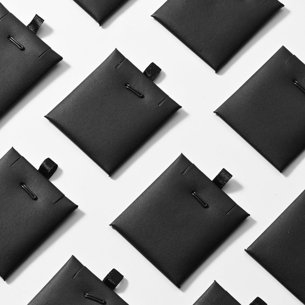Black Leather Pendant Display Stand