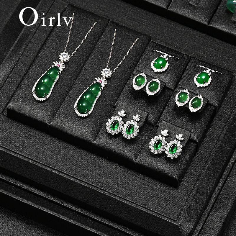 Black Jewelry Display Set