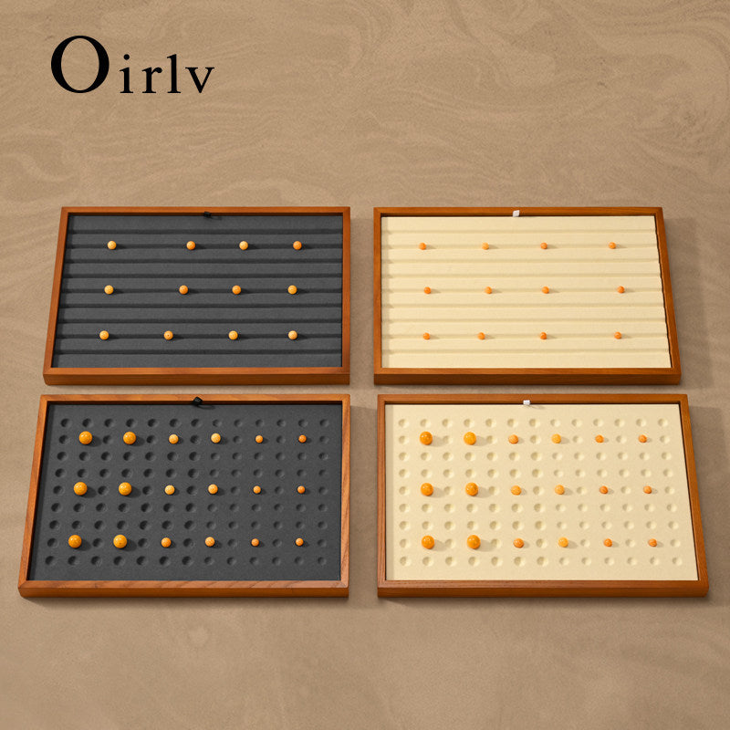 Wooden Jewelry Display Tray