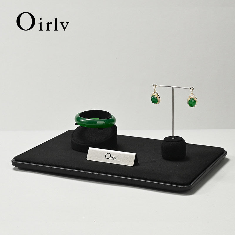Leather Jewelry Display Tray