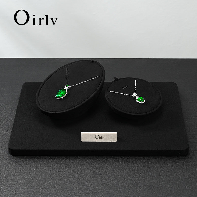 Black Jewelry Display Set