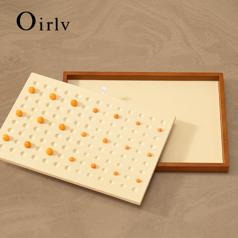 Wooden Jewelry Display Tray