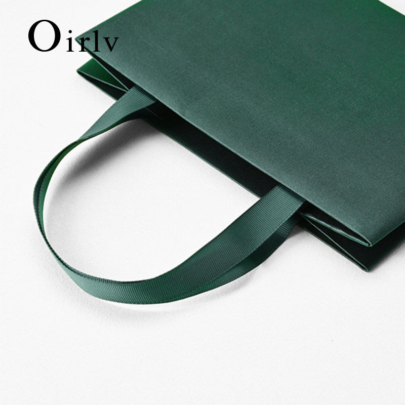 Multicolored Silk Jewelry Pouch