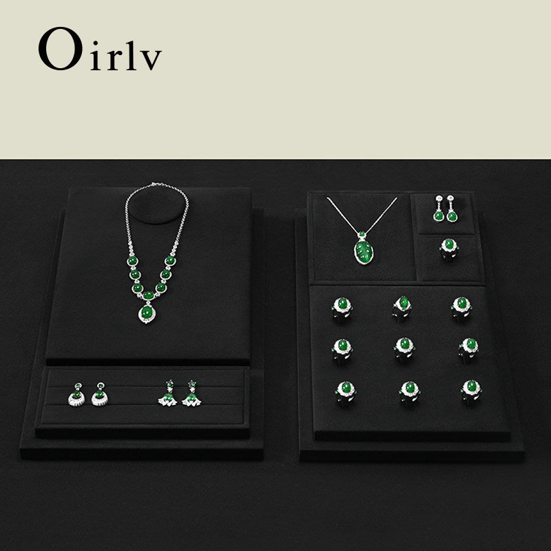 Microfiber Jewelry Display Set