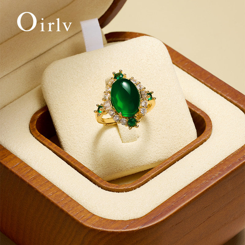 Beige Microfiber Wooden Jewelry Box
