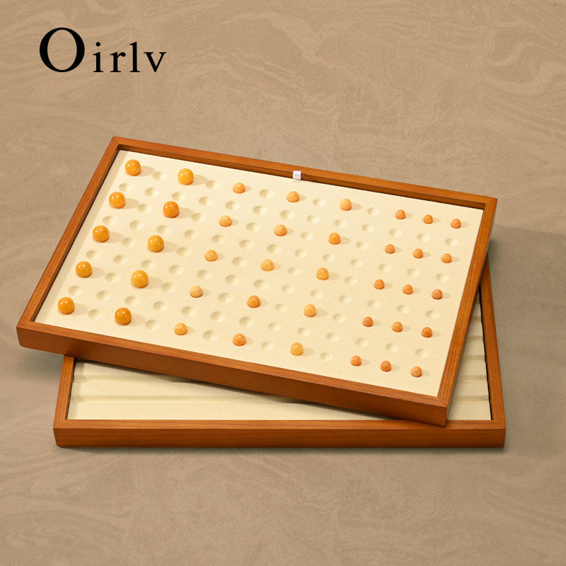 Wooden Jewelry Display Tray