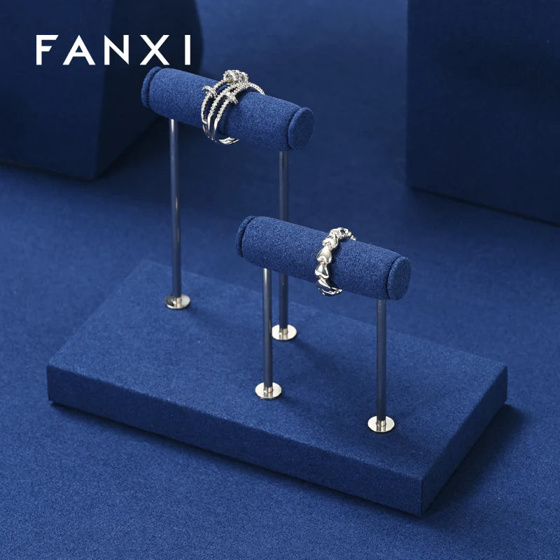Blue Jewelry Display Set