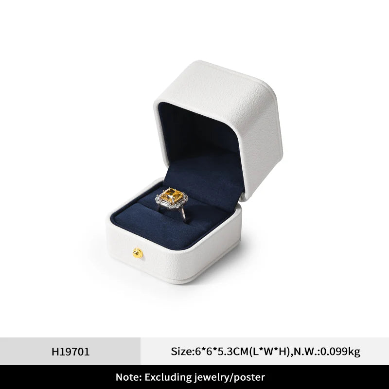 White & Blue Jewelry Box