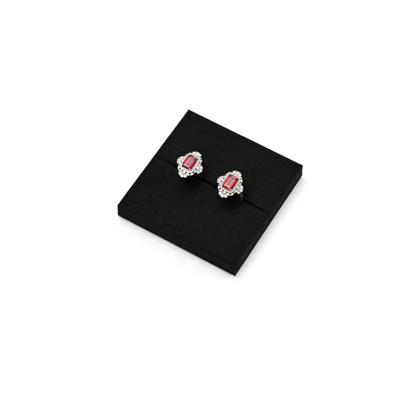 Black Microfiber Jewelry Display Set