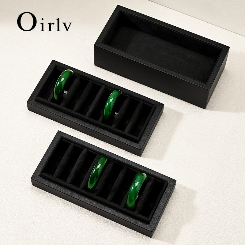 Black Velvet Jewelry Box