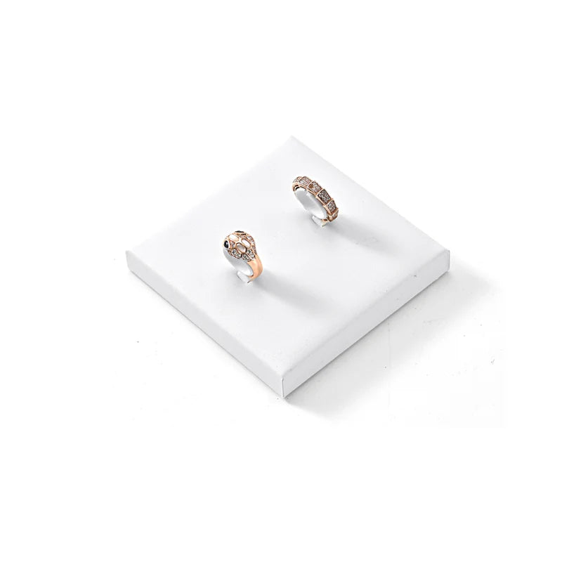 White Jewelry Display Set