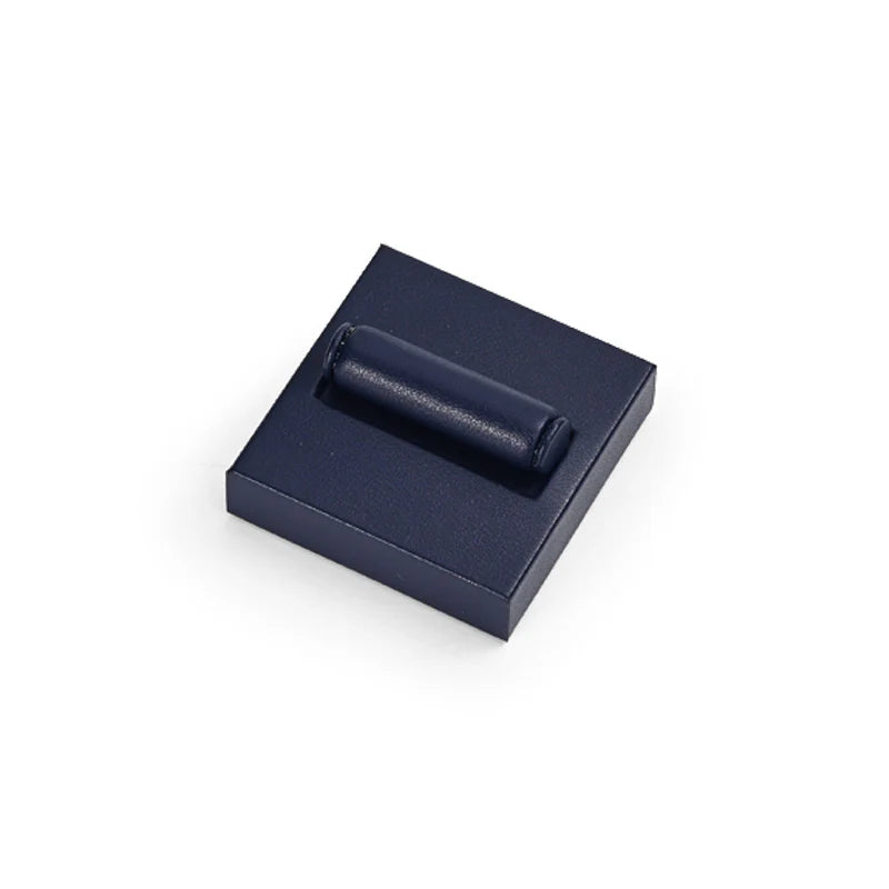 Blue PU Leather Jewelry Display Set