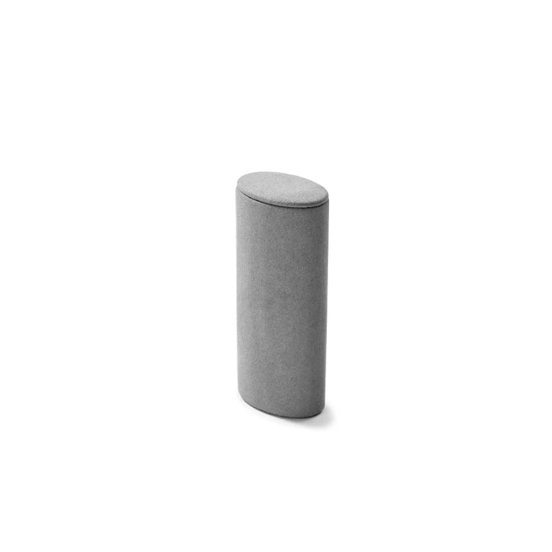 Gray Microfiber Jewelry Display Set