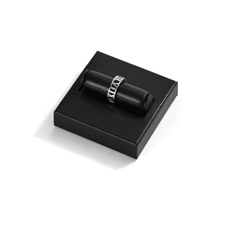 Black PU Leather Jewelry Display Set