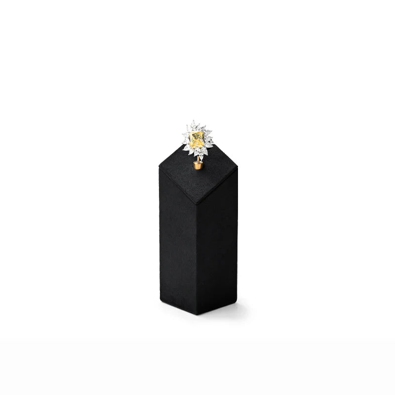 Black Microfiber Jewelry Display Set