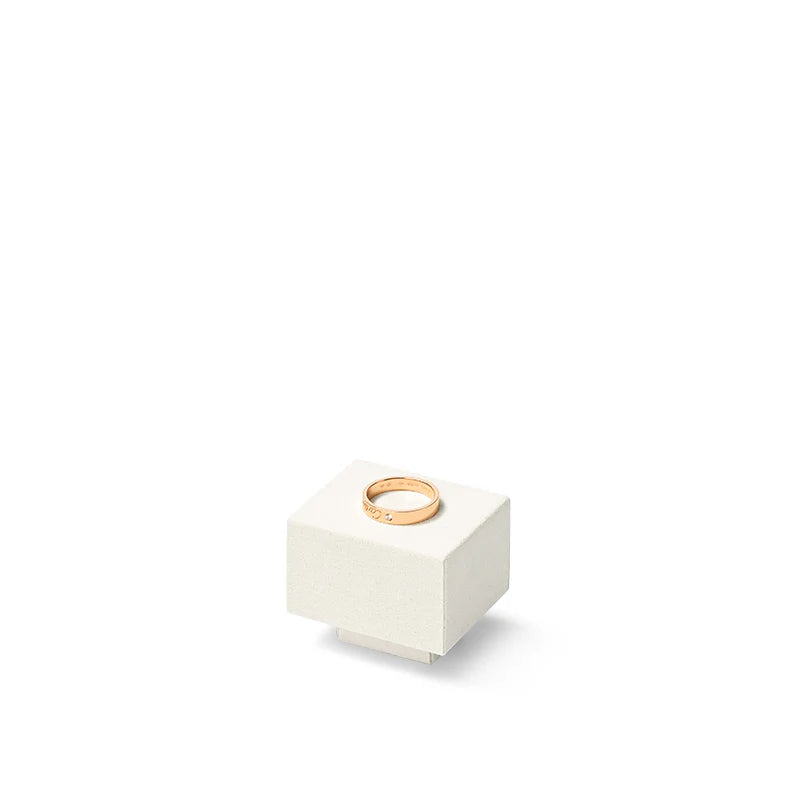 Beige Microfiber Jewelry Display Set