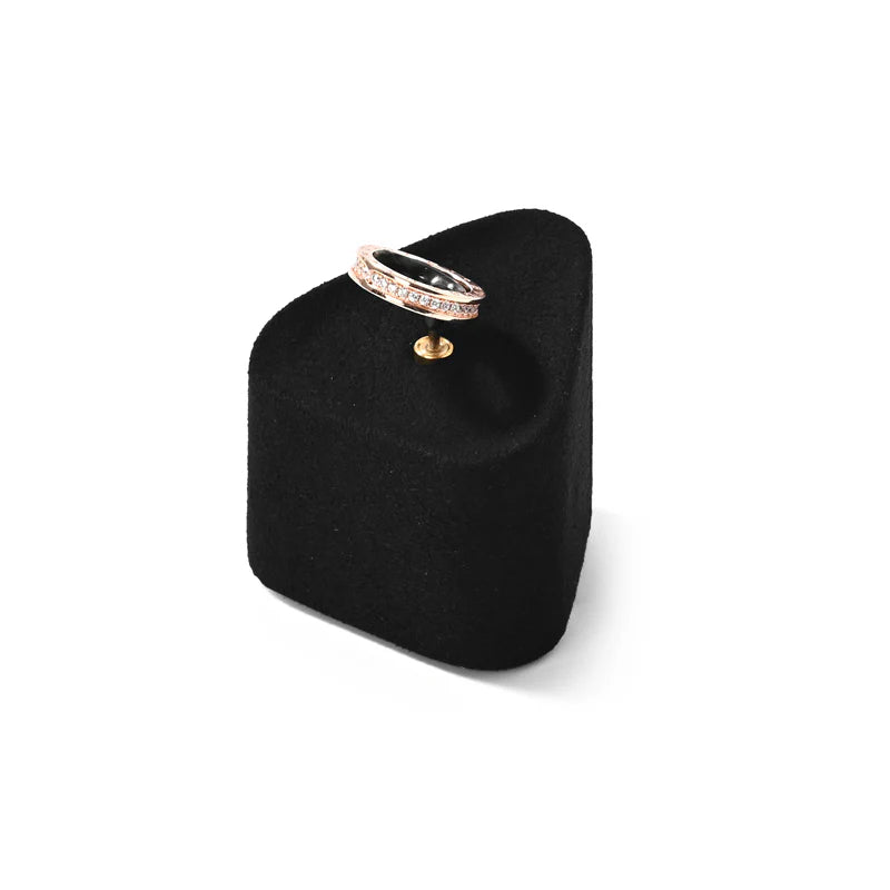 Black Microfiber Jewelry Display Set