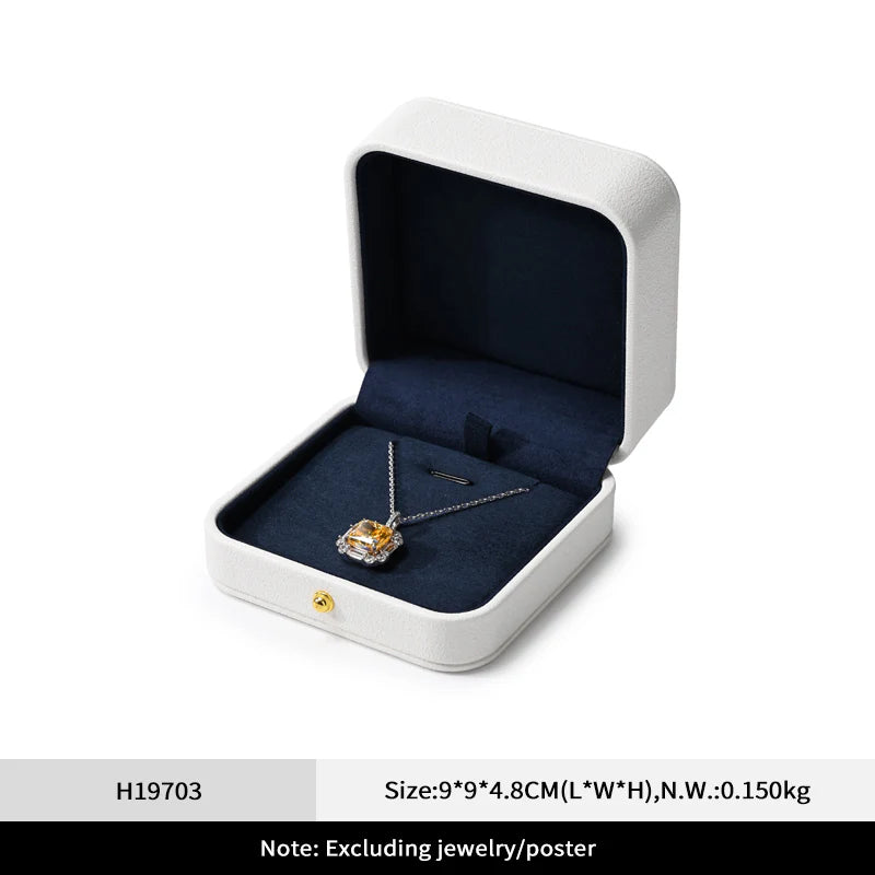 White & Blue Jewelry Box