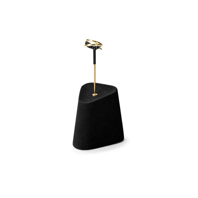 Black Microfiber Jewelry Display Set