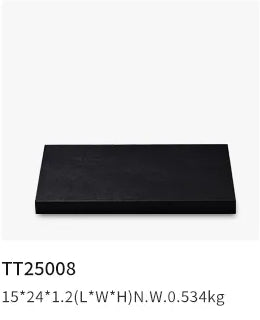 Black PU Leather Jewelry Display Set
