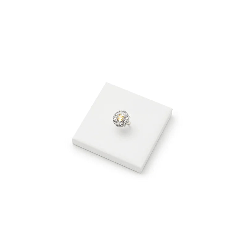 White PU Leather Jewelry Display Set