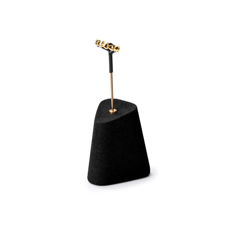 Black Microfiber Jewelry Display Set