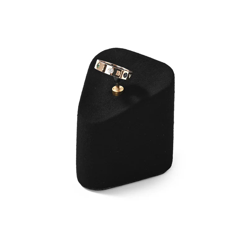 Black Microfiber Jewelry Display Set