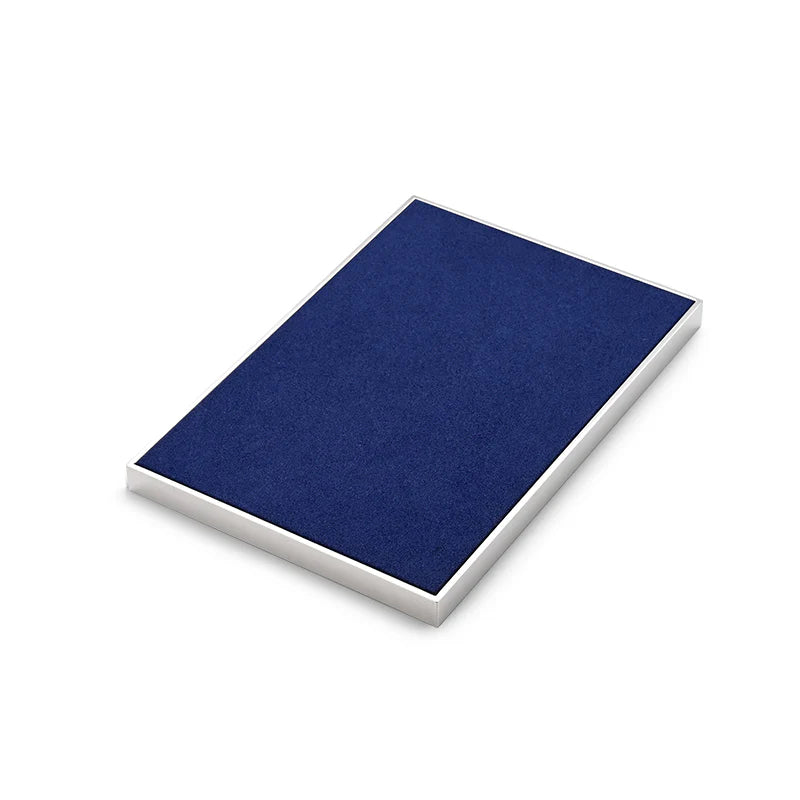 Blue Microfiber Jewelry Display Set