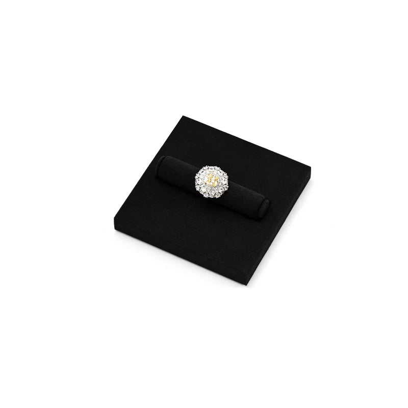 Black Microfiber Jewelry Display Set