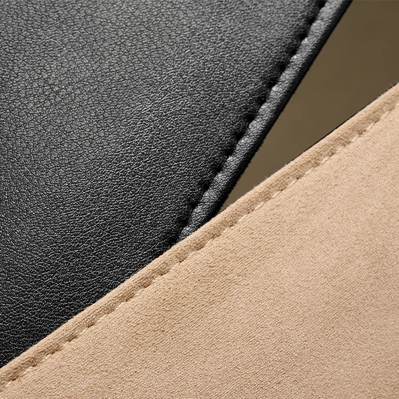 PU Leather Velvet Jewelry Pouch