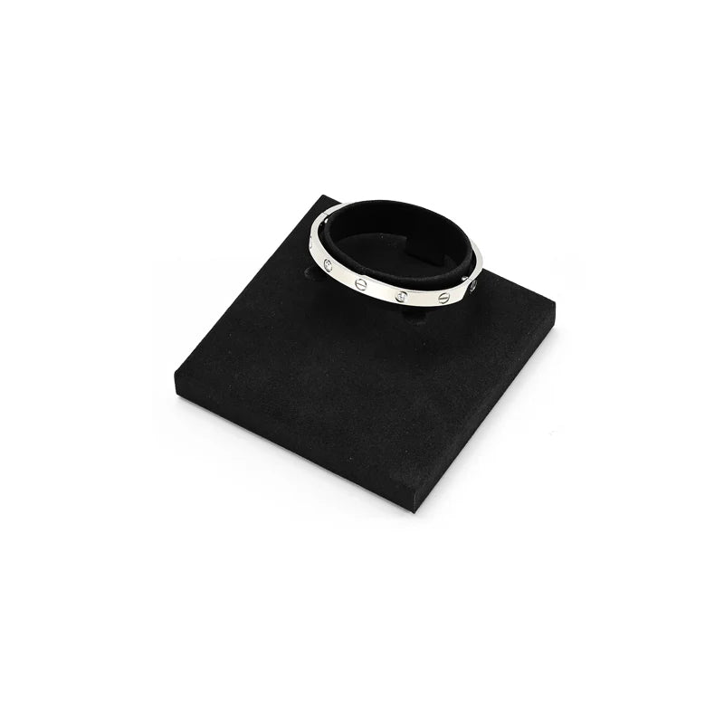 Black Microfiber Jewelry Display Set