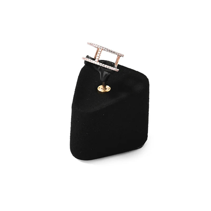 Black Microfiber Jewelry Display Set