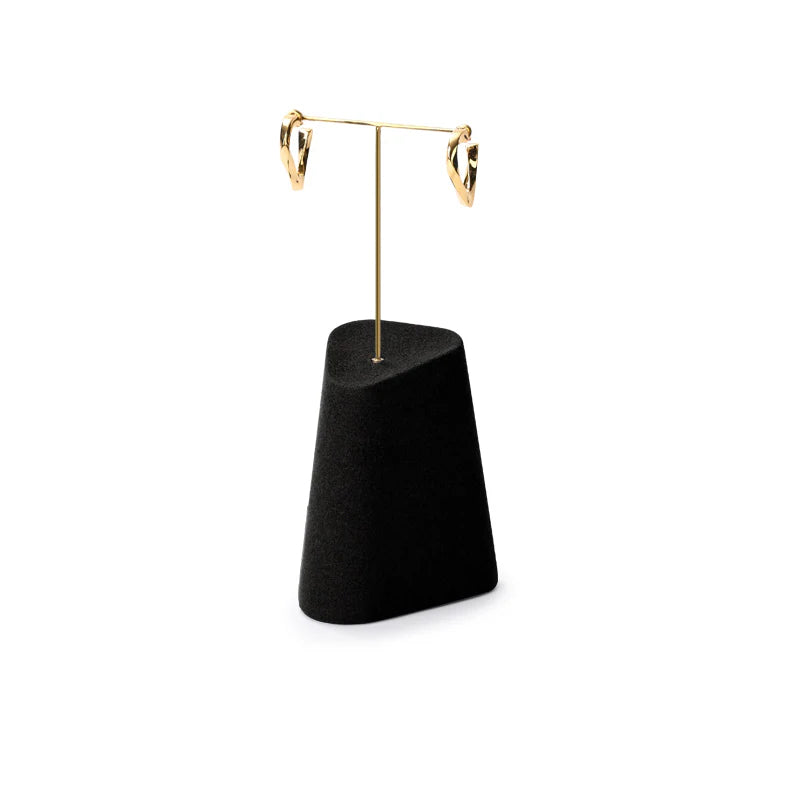 Black Microfiber Jewelry Display Set