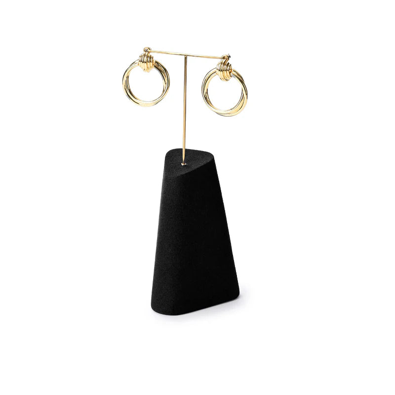 Black Microfiber Jewelry Display Set