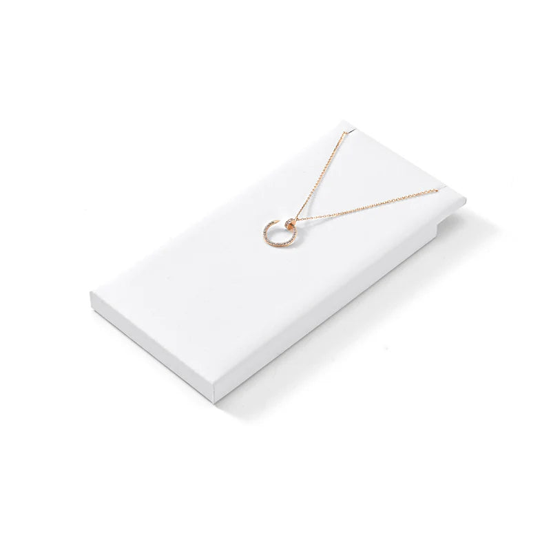 White Jewelry Display Set