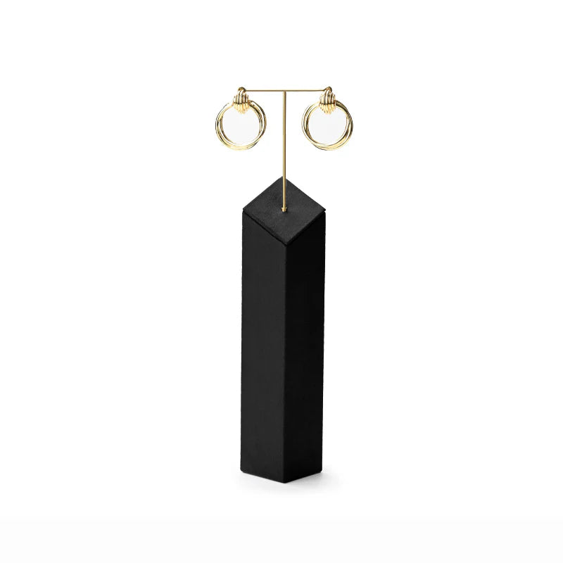 Black Microfiber Jewelry Display Set