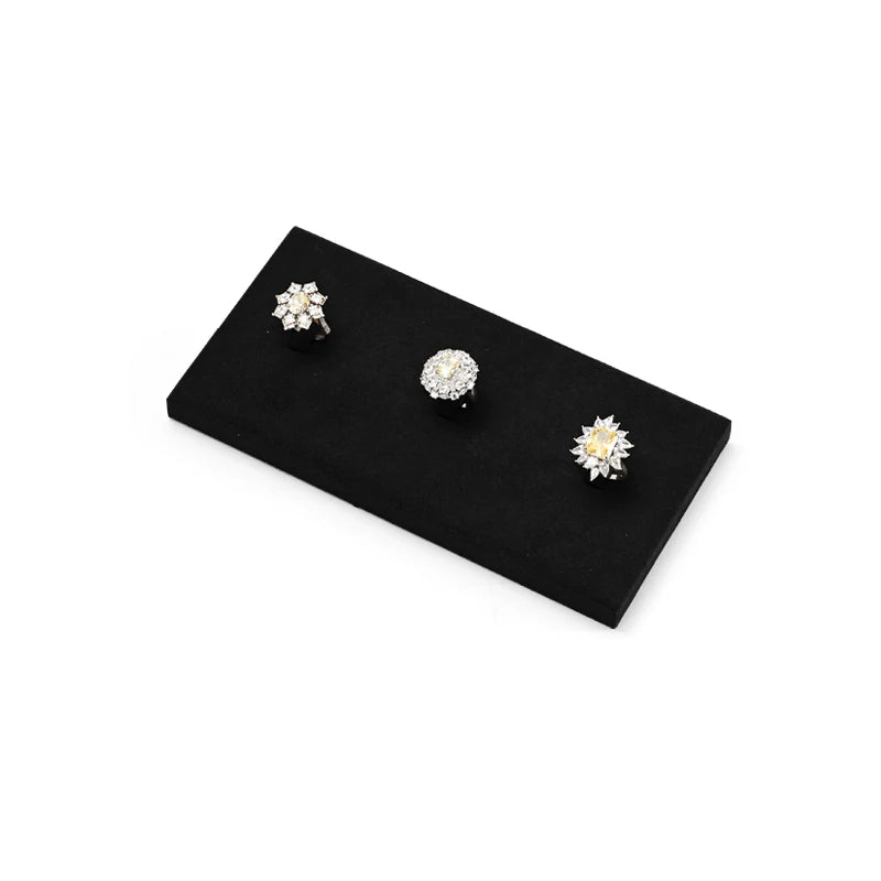 Black Microfiber Jewelry Display Set